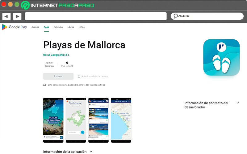 Web de Playas de Mallorca
