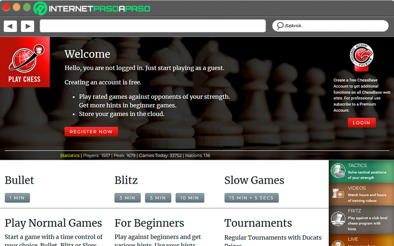 Web de Playchess