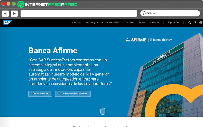 Web de SAP