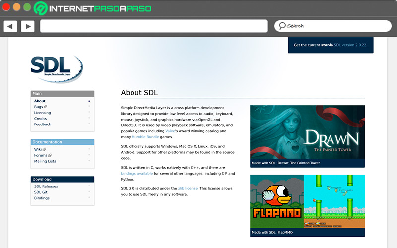 Web de SDL