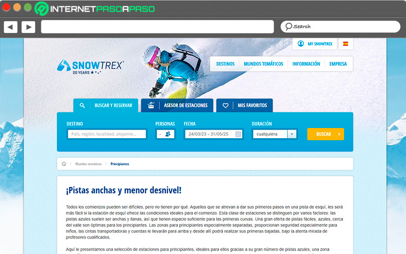 Web de Snowtrex