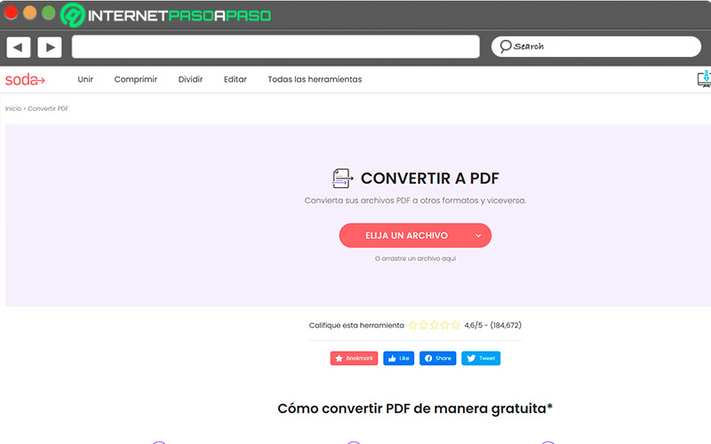 Web de Soda PDF Converter