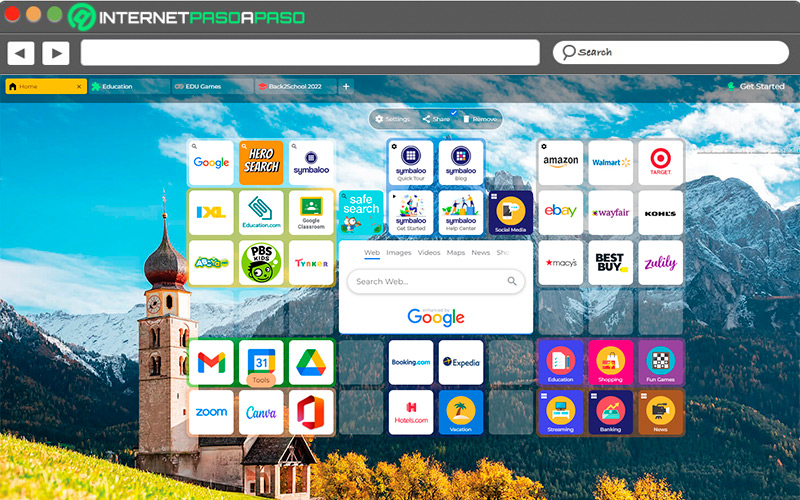 Web de Symbaloo