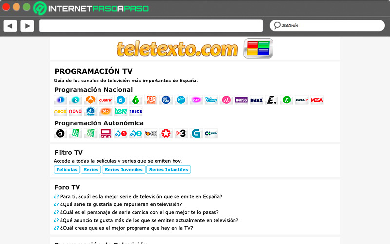 Web de Teletexto com