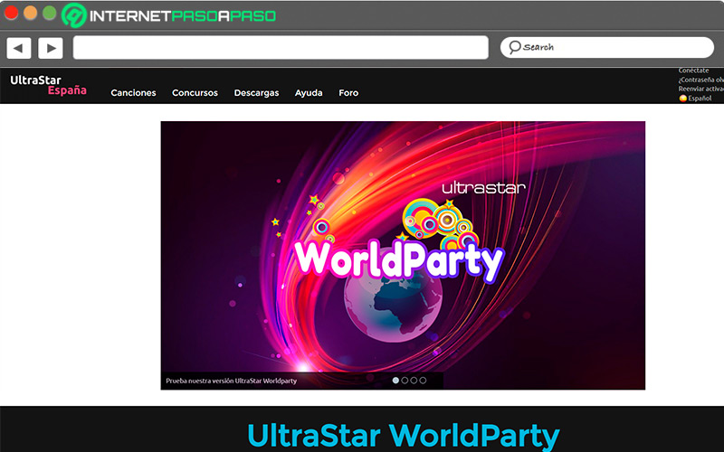 Web de UltraStar World Party