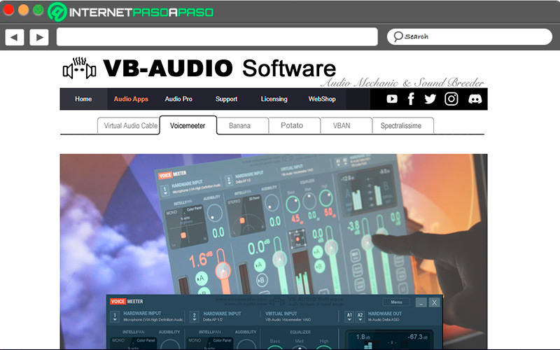 Web de VB Audio