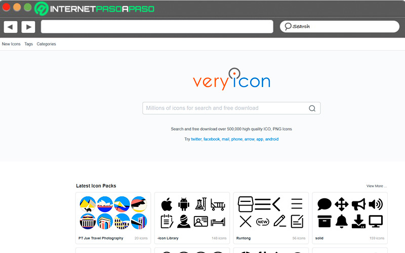 Web de VeryIcon