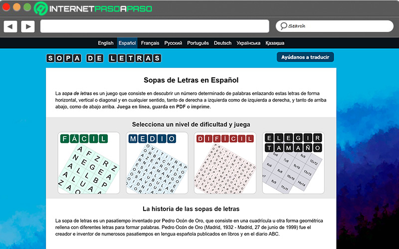Las Mejores Sopas De Letras En PDF Para Imprimir Gratis En 53 OFF Las Mejores Sopas De Letras En PDF Para Imprimir Gratis En 53 OFF