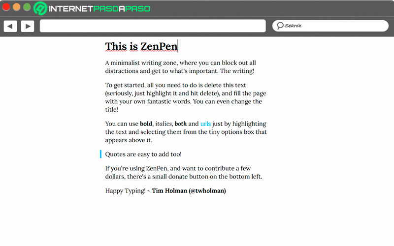 Web de ZenPen
