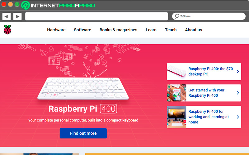 Raspberry Official Website