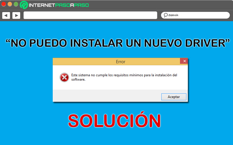 Windows 8 no puede instalar el nuevo controlador ¿Cómo solucionar este error?