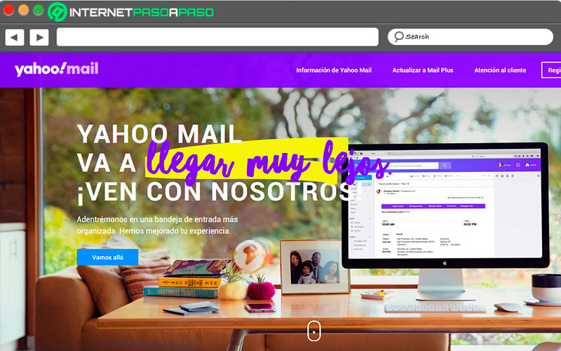 Yahoo Mail como alternativa a Gmail