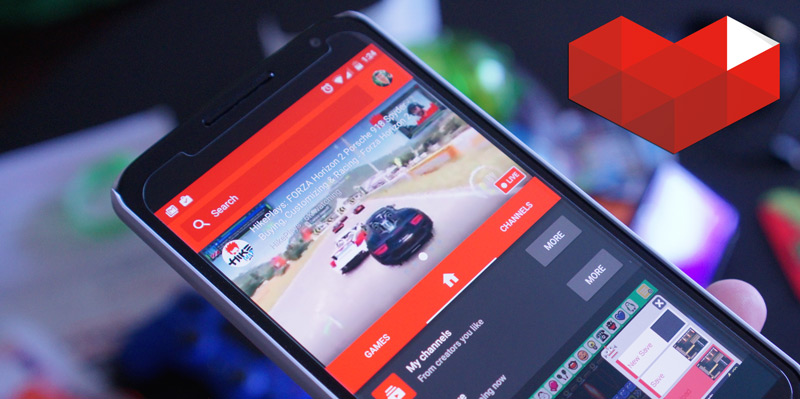 YouTube Gaming app Android