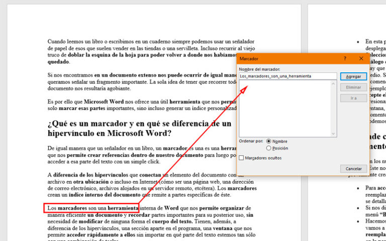 Poner Marcadores En Word 】guía Paso A Paso 2024 4454