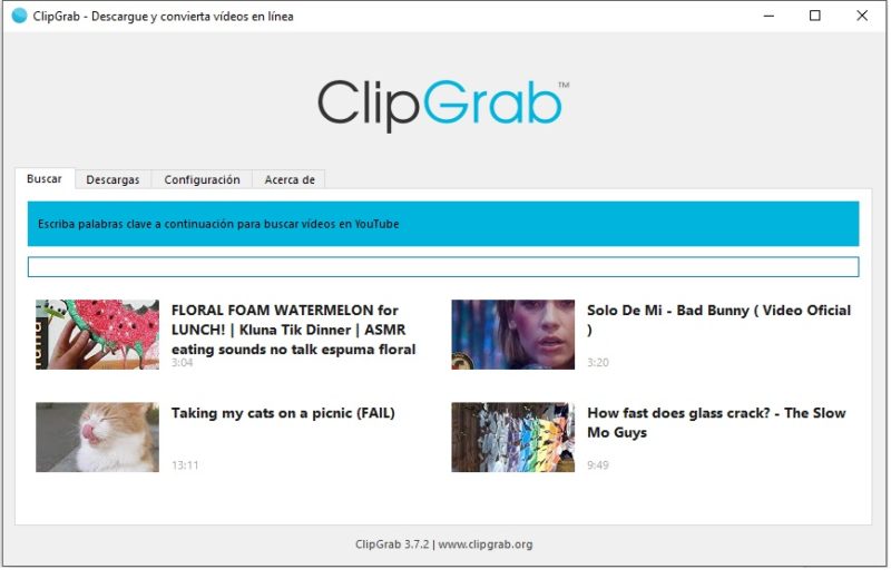 clipgrab ejecución