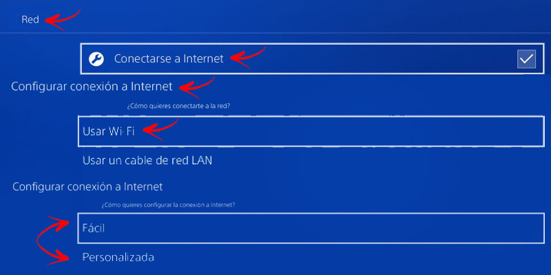 conectar tu PlayStation a Internet por WiFi