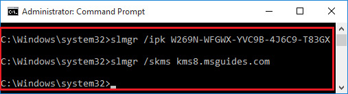 conectarse al servidor KMS