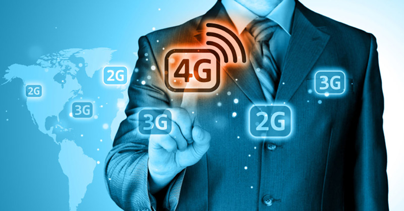 4G mobile connection 