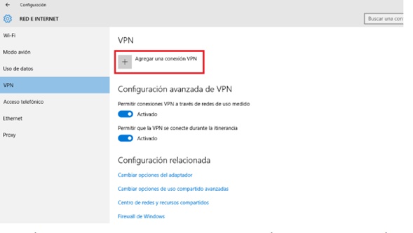 configurar vpn server windows 8