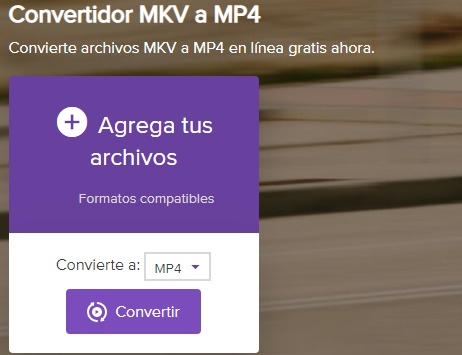 convertir MKV a MP4 con Online Uniconverter