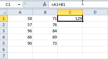 copiar y arrastrar fórmulas de Excel