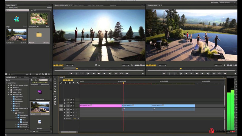 Adobe Premiere Pro professional video editing