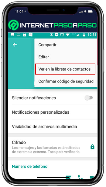 Descubre cómo eliminar un contacto de tu lista de WhatsApp - ver en libreta