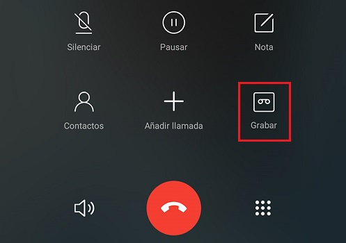 grabar llamadas desde android