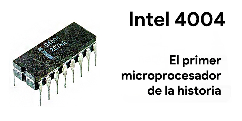 intel 4004 primer microprocesador