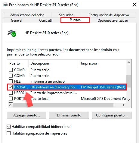 Cómo encontrar el puerto asignado a tu red en Windows