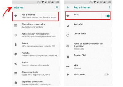 red Wi-Fi solucionar problemas de WhatsApp