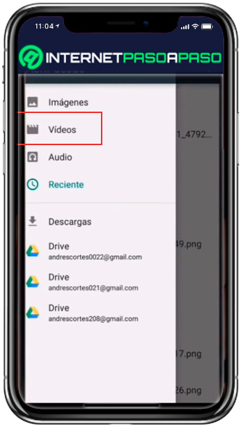 Option to send video as WhatsApp file