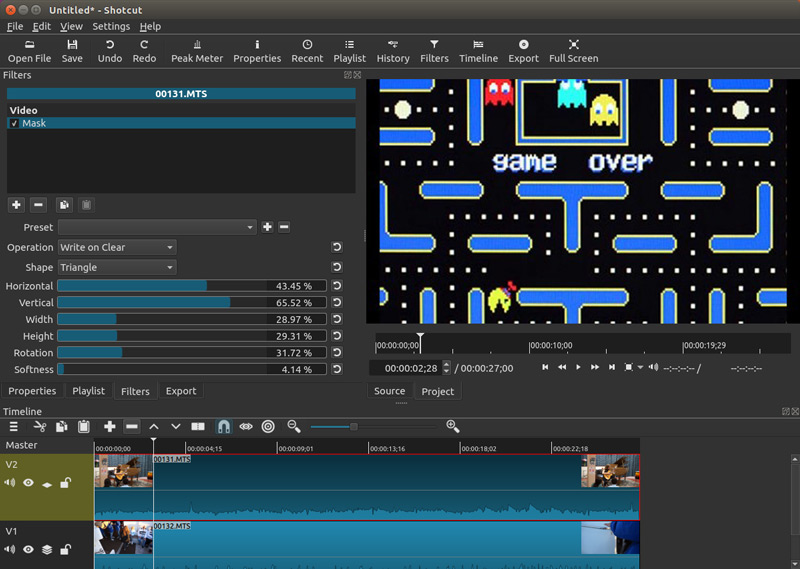 shotcut video editor gratis