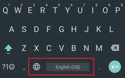 teclado android idiomas