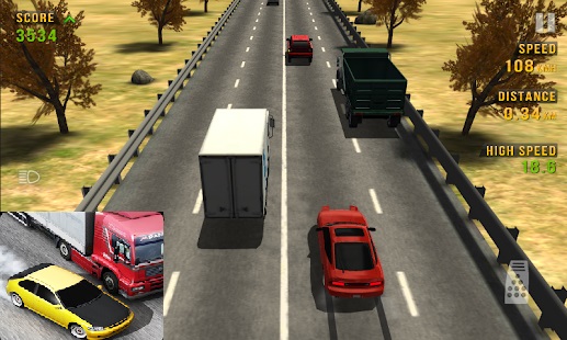traffic racer juego movil