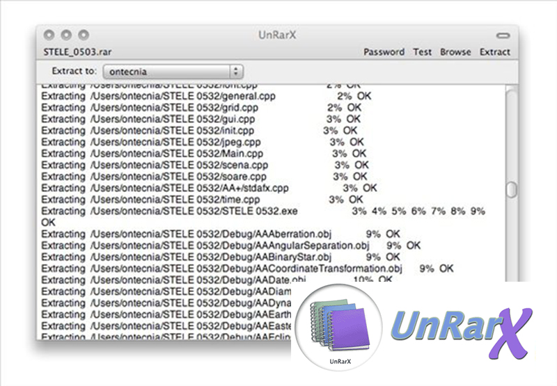 unrarx password breaker mac