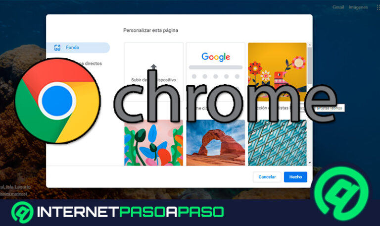 ¿Cómo cambiar la imagen de fondo de Google Chrome y personalizar mi navegador?