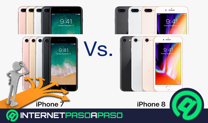 ¿Cuales son las mayores diferencias entre iPhone 7 y iPhone 8 y cual es mejor elegir?
