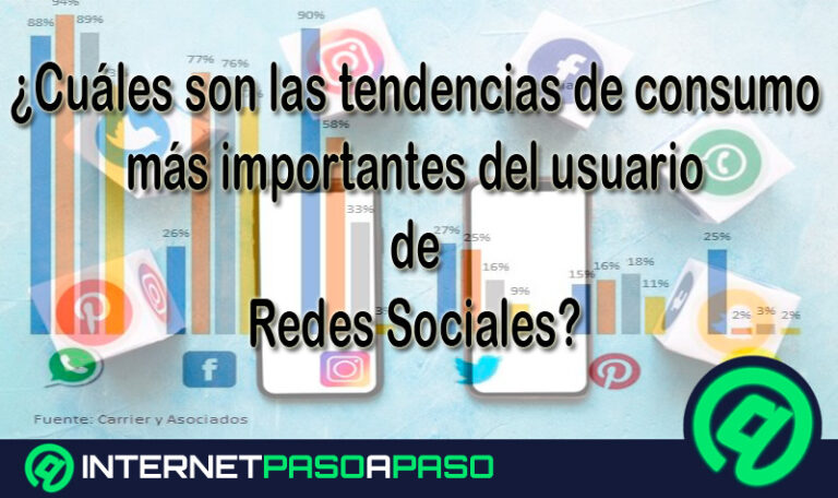 ¿Cuáles son las tendencias de consumo más importantes del usuario de Redes Sociales?