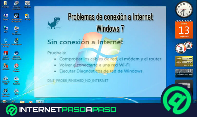 ¿Cuáles son los principales problemas de conexión a Internet en Windows 7 y cómo solucionarlos?