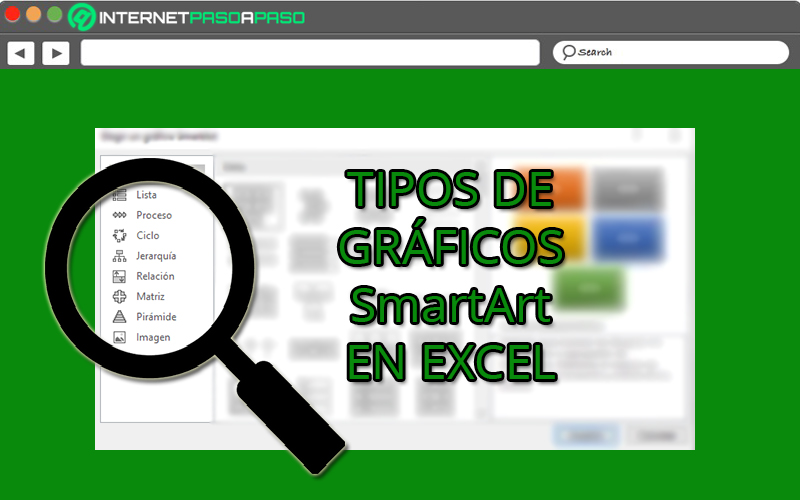 ¿Cuáles son todos los tipos de SmartArt que podemos utilizar en Excel?