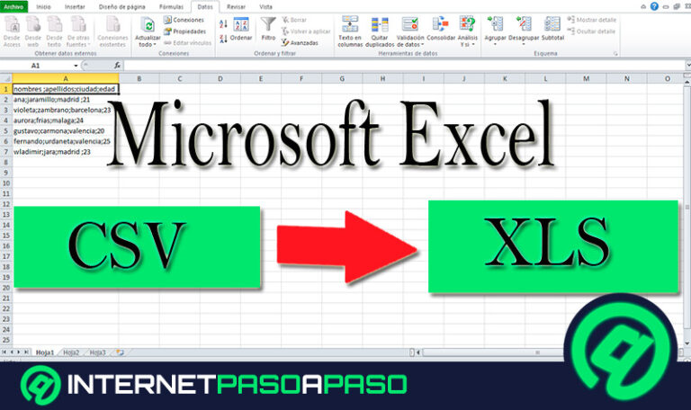 ¿Cómo abrir un archivo CSV en Microsoft Excel? Guía paso a paso