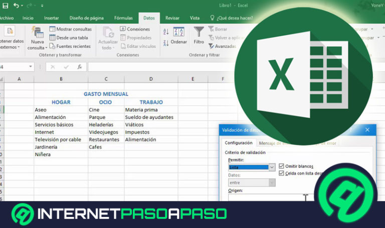 ¿Cómo crear una lista desplegable en Microsoft Excel? Guía paso a paso