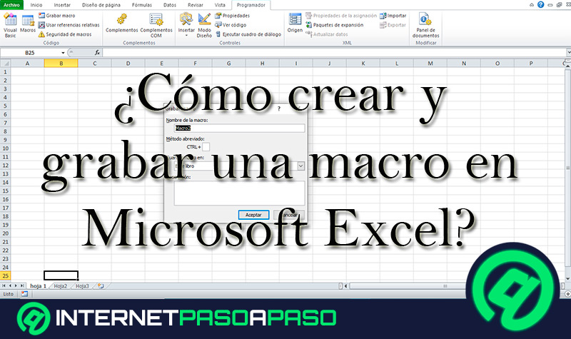 ¿Cómo crear y grabar una macro en Microsoft Excel? Guía paso a paso
