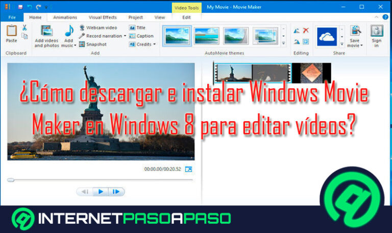 ¿Cómo descargar e instalar Windows Movie Maker en Windows 8 para editar vídeos?