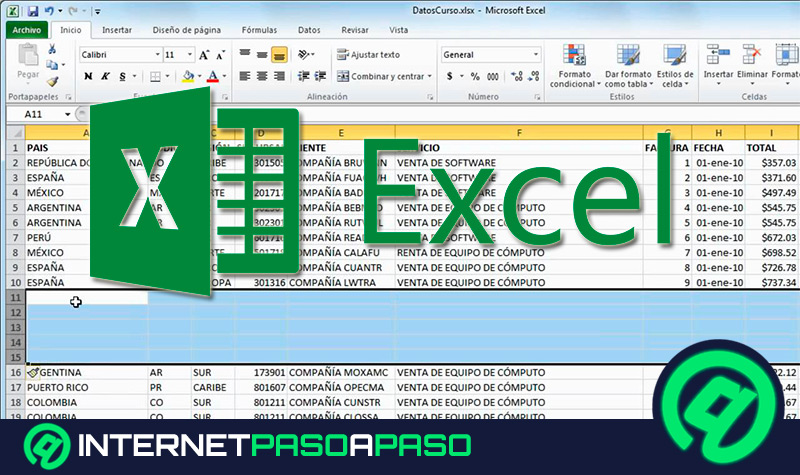 ¿Cómo insertar una nueva fila en una hoja de cálculo de Microsoft Excel? Guía paso a paso