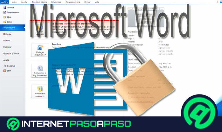 ¿Cómo proteger un documento de Microsoft Word? Guía paso a paso