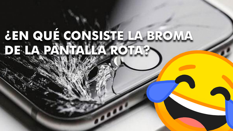 ¿En qué consiste la broma de la pantalla partida en el ordenador o móvil?