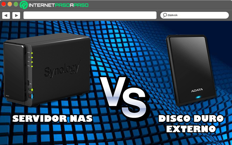 ¿En qué se diferencia un servidor NAS de un disco duro externo?