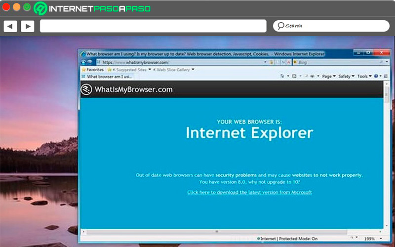 ¿Para qué necesitaría Internet Explorer en MacOS?